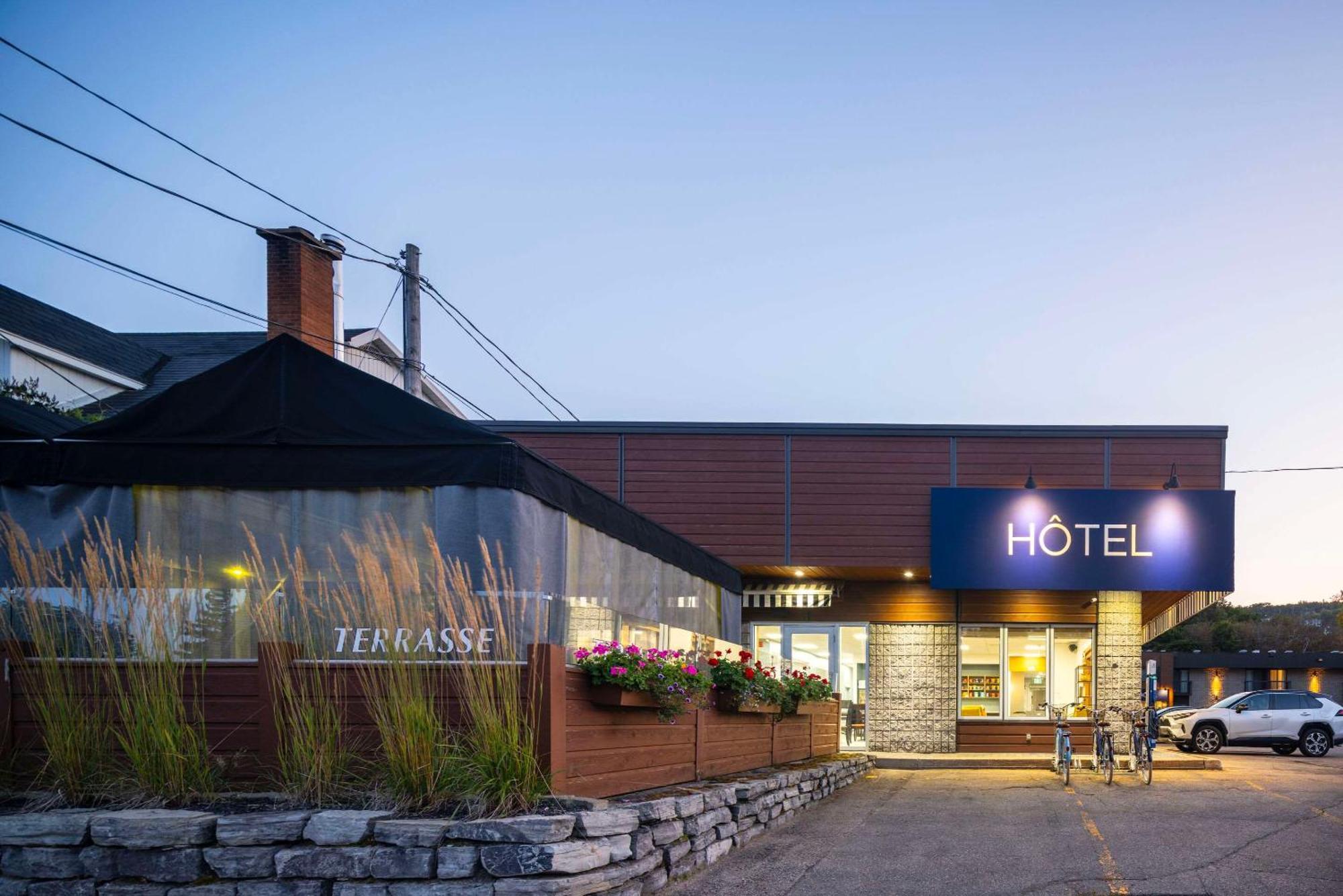 Motel le Mirage La Malbaie Esterno foto